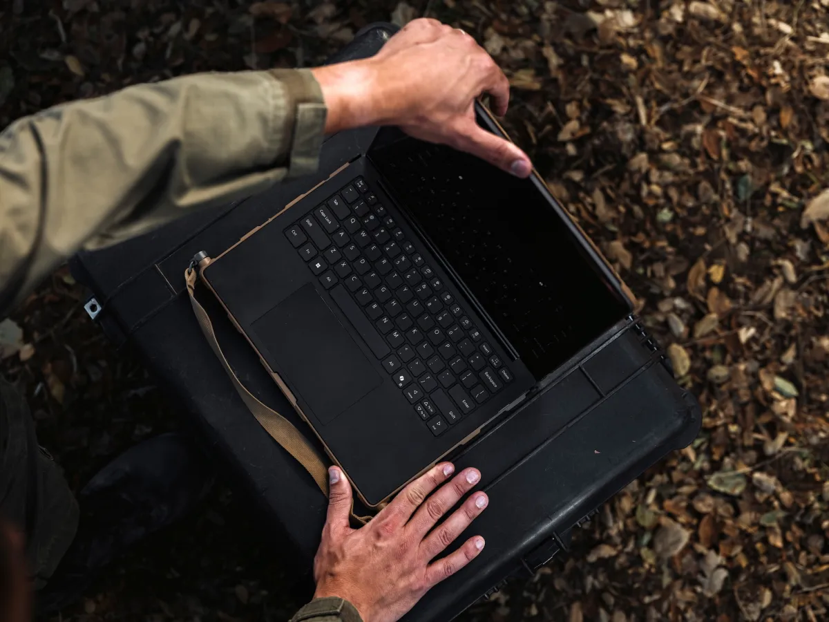 Anduril BlueChip laptop