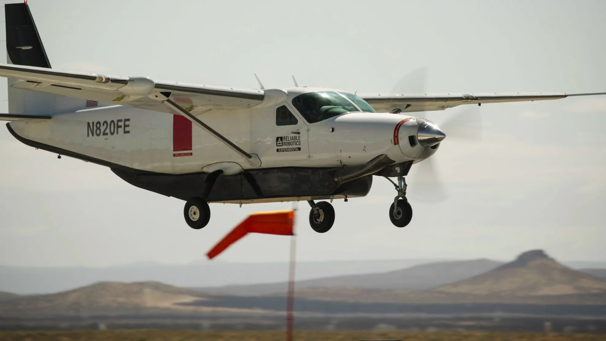 Reliable Robotics autonomous flight 820