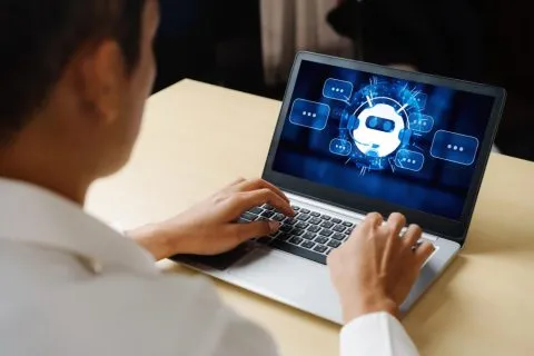 AI agent authorization security interface illustrating identity verification, access permissions, delegated authority, and secure control of autonomous AI systems.
