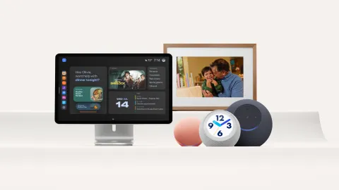 Alexa Photo Frame and Echo Time