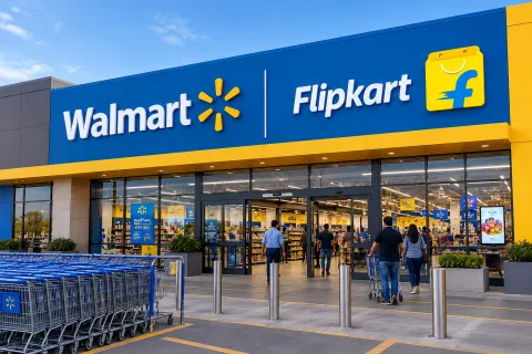 Walmart–Flipkart retail/wholesale outlet