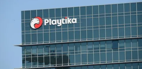 Playtika corporate office building in Herzliya, Israel, illustrating Playtika layoffs 2025 and the gaming company's workforce restructuring.