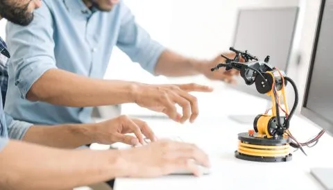 Robot foundation models enabling AI-powered robots to learn new physical tasks through visual perception, machine learning, and intelligent motion control.