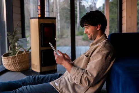 Smart home climate control technology using connected thermostats, environmental sensors, and automated heating and cooling systems to manage indoor comfort and energy efficiency.