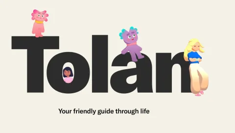 Tolan AI companion startup logo
