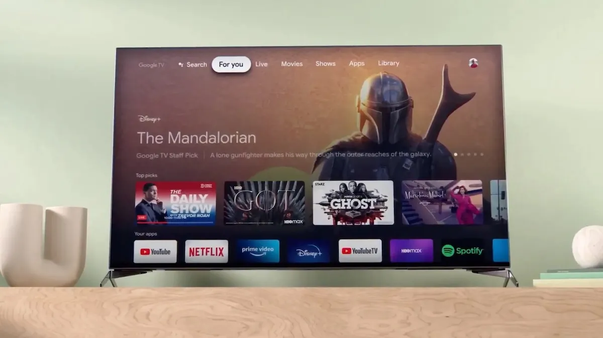 Google AI smart TV