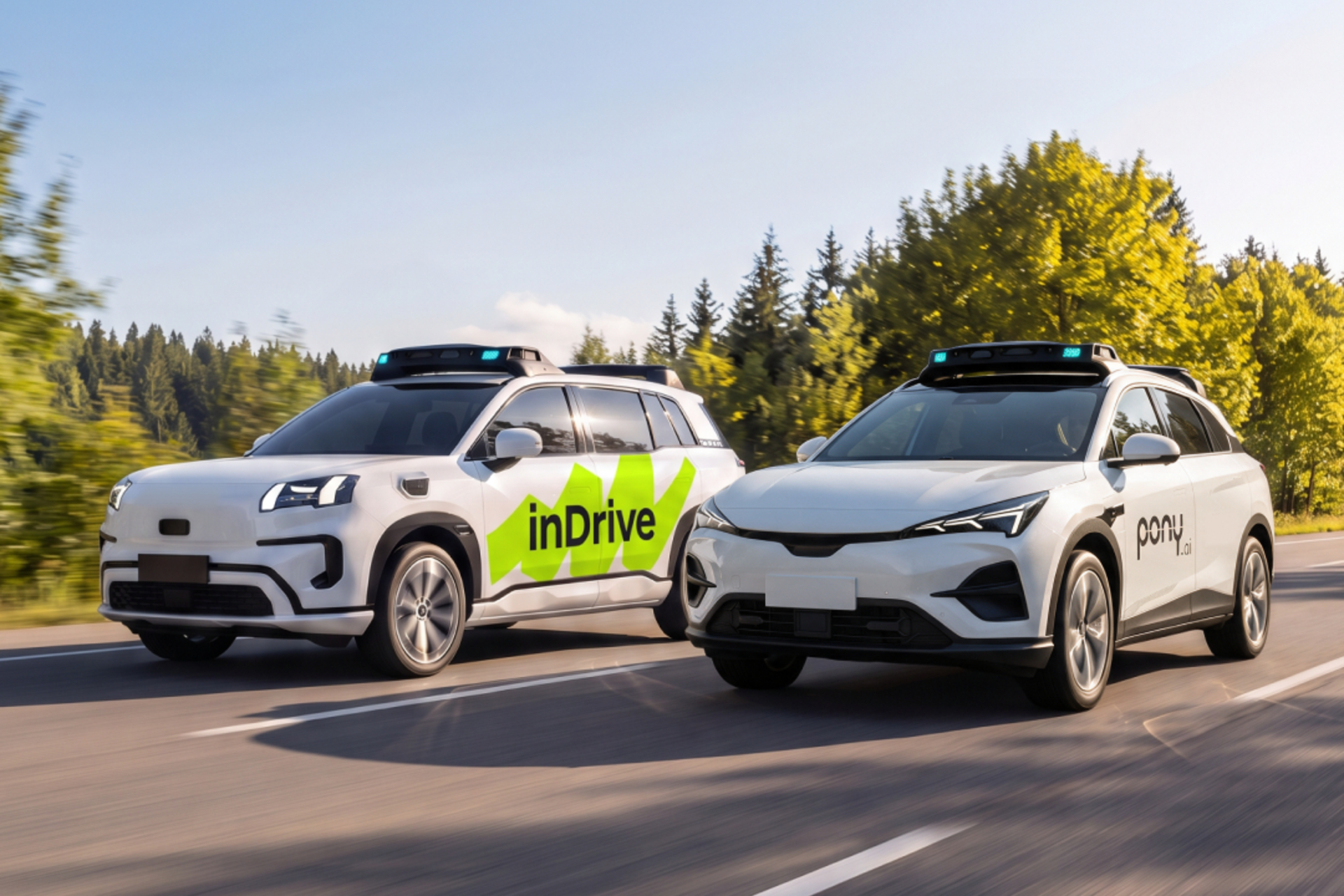 inDrive robotaxi tests in Kazakhstan