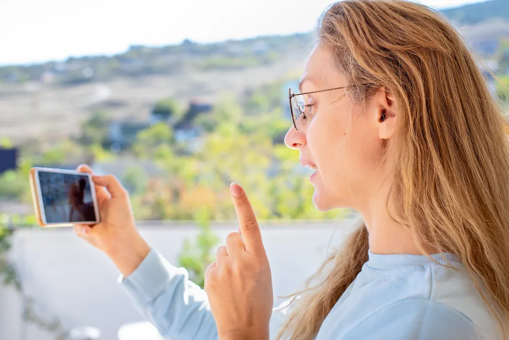 On-device vision-language models process visual information on a smartphone using local AI technology, neural processors, and multimodal image understanding.