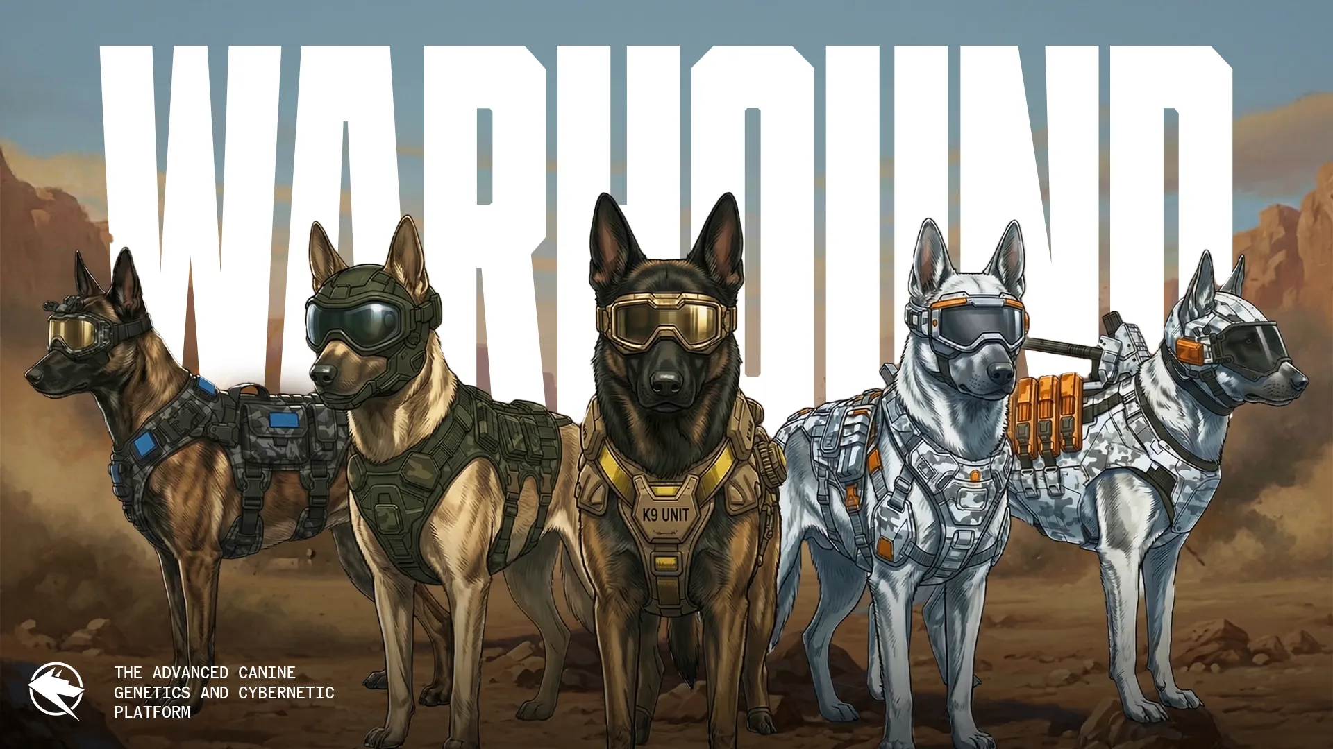 Warhound military dogs