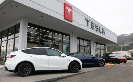 Tesla Redesigning Its Door Handles Following Safety Probe, Bloomberg Investigation