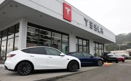 Tesla Redesigning Its Door Handles Following Safety Probe, Bloomberg Investigation
