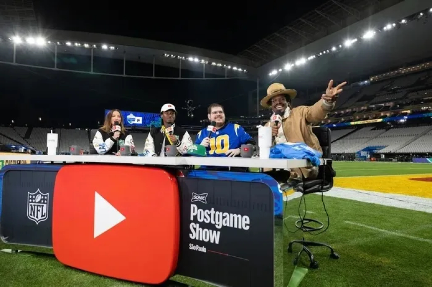 YouTube’s first exclusive NFL broadcast attracts over 17M viewers