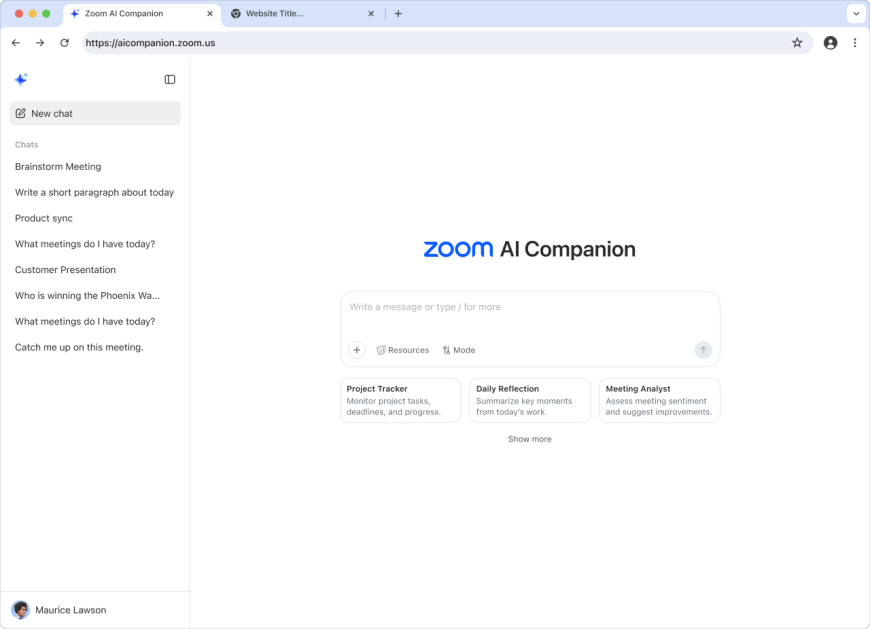 Zoom Launches a Cross-Application AI Notetaker, AI Avatars, and More in Its Latest Update