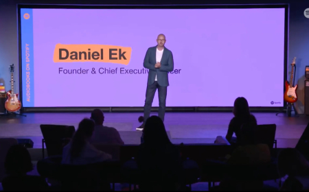 Spotify’s founder and CEO Daniel Ek is stepping down