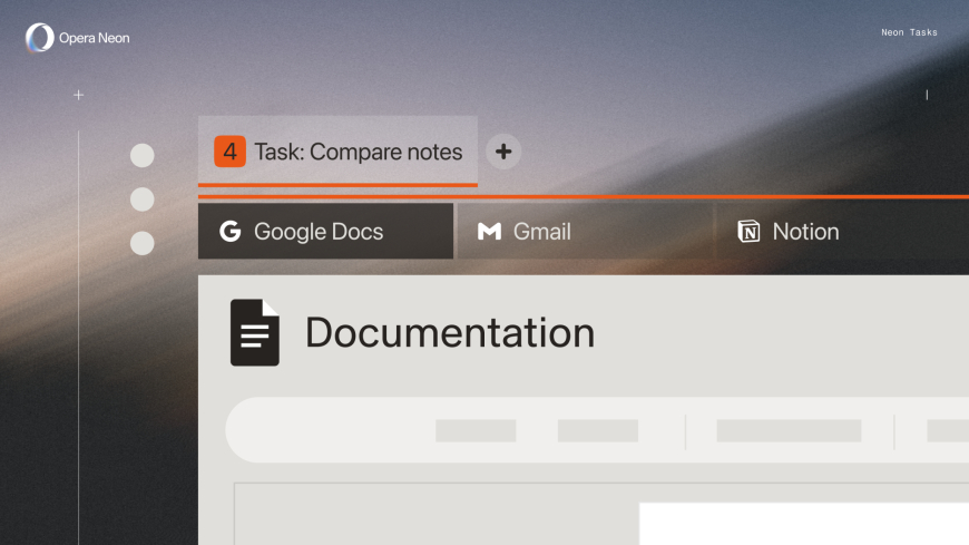 Opera launches its AI-centric Neon browser