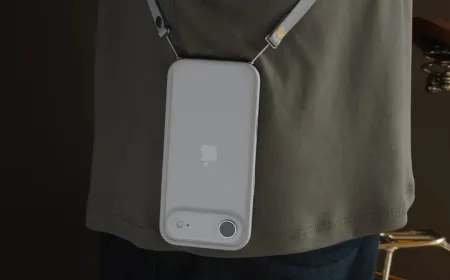 I tried the Apple Crossbody Strap. It’s convenient, but the phone looks silly when the strap is removed.