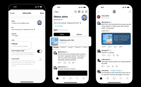 Threads targets podcasters with new features, aiming to become the home for show discussions