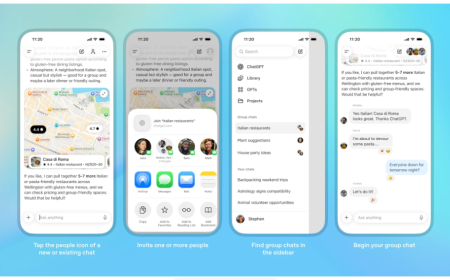 ChatGPT Launches Pilot Group Chats Across Japan, New Zealand, South Korea, and Taiwan