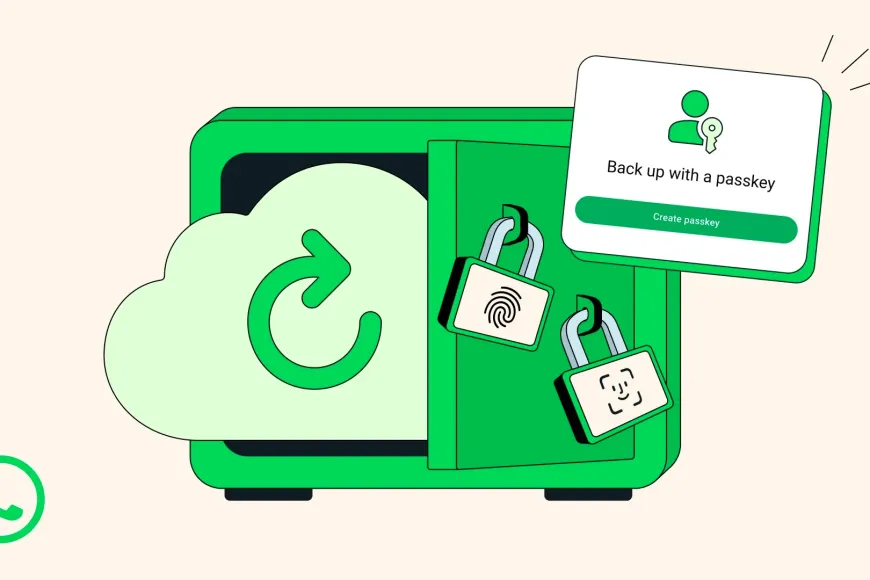 WhatsApp Introduces Passkey Protection for Encrypted Backups