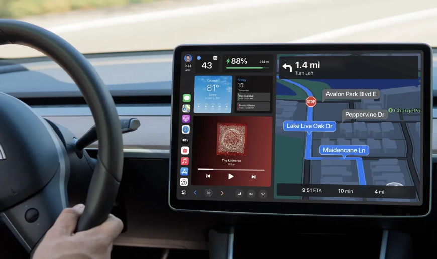 Tesla might finally bring CarPlay to its EVs
