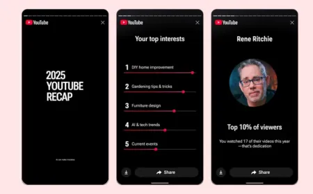 YouTube Releases Its First-Ever Recap of Videos You’ve Watched