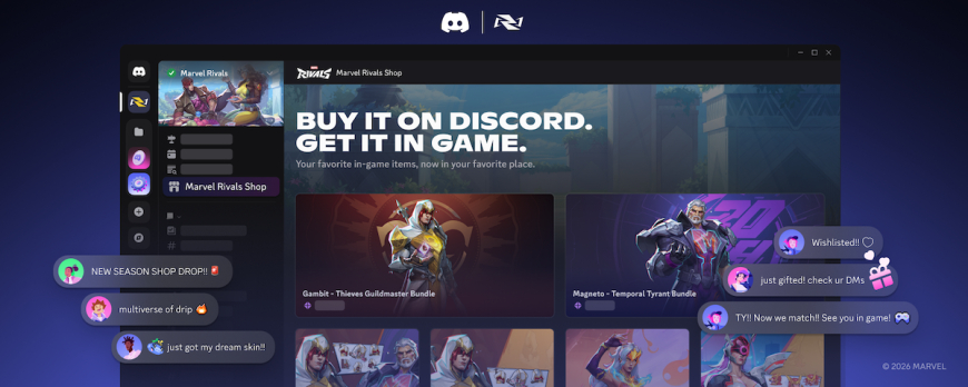 Discord Users Can Now Buy In-Game Items Without Leaving the Platform