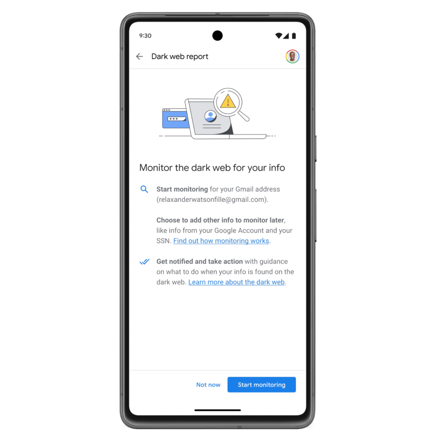 Google to Discontinue ‘Dark Web Report’ Feature Starting February 2026