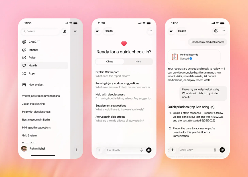 OpenAI Introduces ChatGPT Health, Says 230 Million Users Ask Health Questions Weekly
