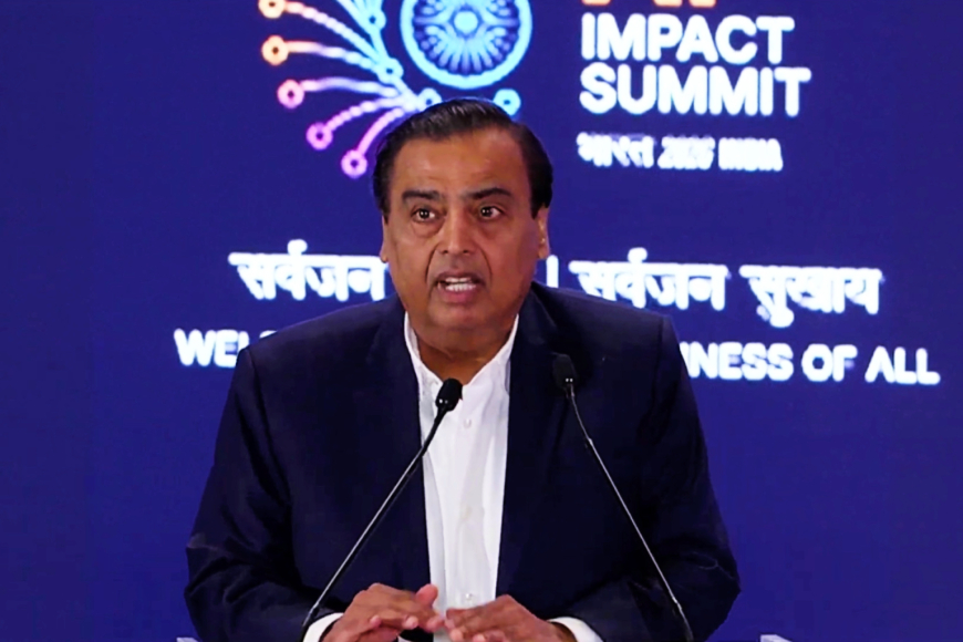 Reliance unveils $110B AI investment plan as India ramps up tech ambitions
