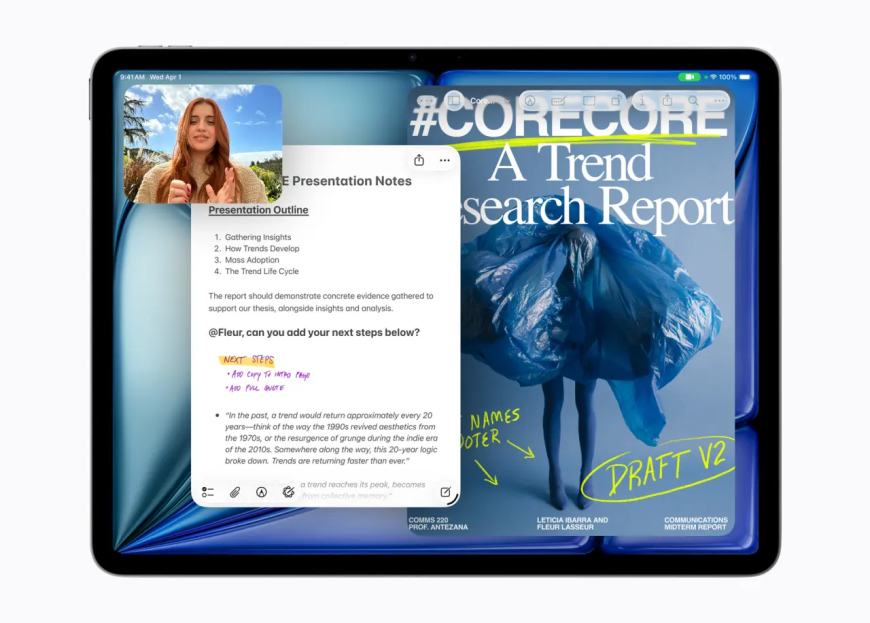 Apple upgrades iPad Air with powerful M4 chip, starting price set at $599