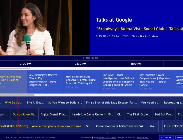 Channel Surfer turns YouTube into a classic cable TV-style experience