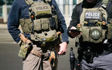 Federal agents filmed making airport arrests as Trump deploys ICE to ease security delays