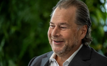 Marc Benioff says Salesforce has weathered SaaS downturns before