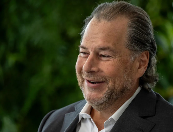 Marc Benioff says Salesforce has weathered SaaS downturns before