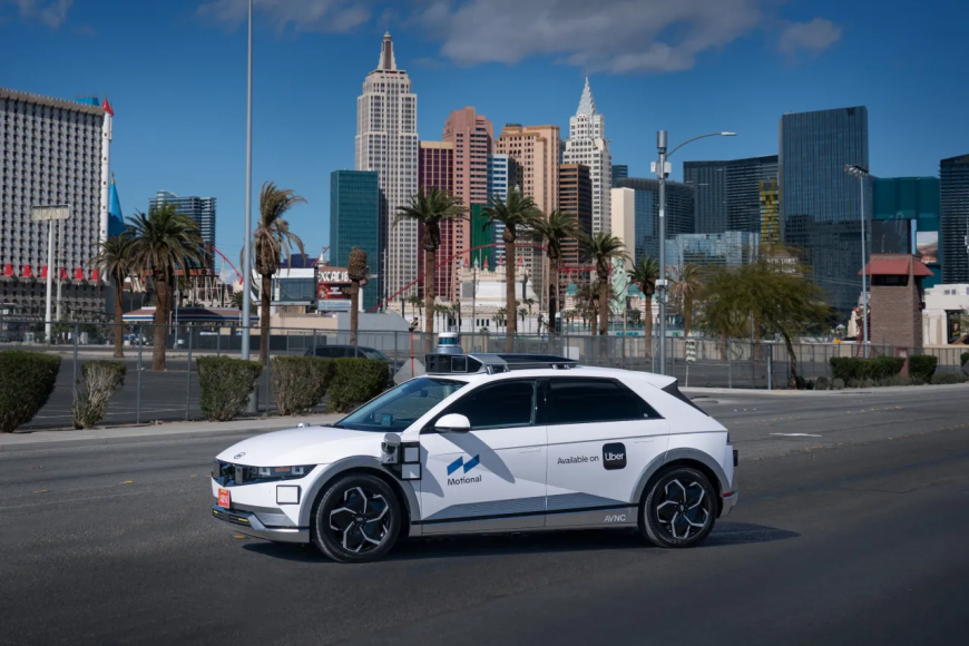 Motional robotaxis are now available on Uber in Las Vegas after a two-year reset