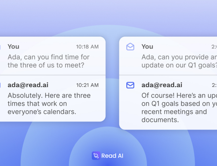 Read AI introduces email-based digital twin designed to manage schedules and answer messages