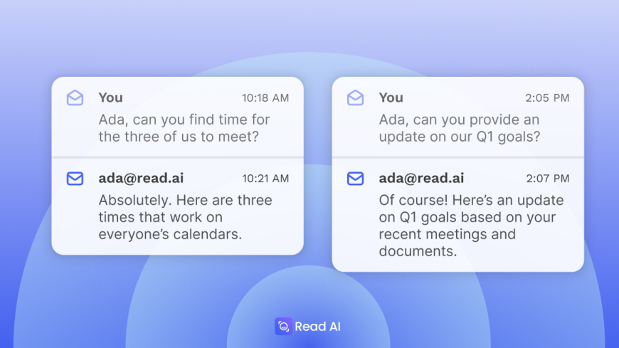 Read AI introduces email-based digital twin designed to manage schedules and answer messages