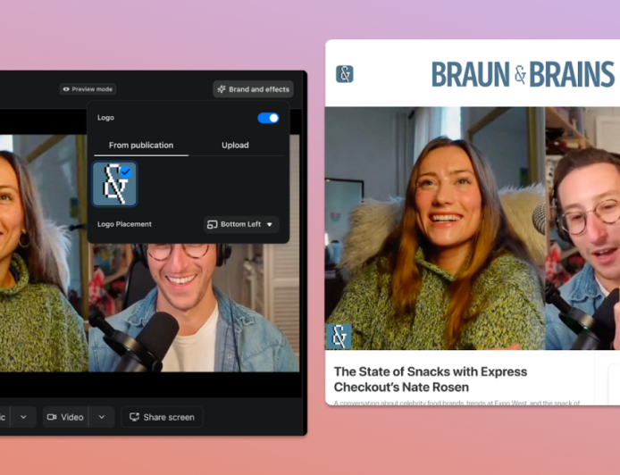 Substack introduces a built-in recording studio for creators