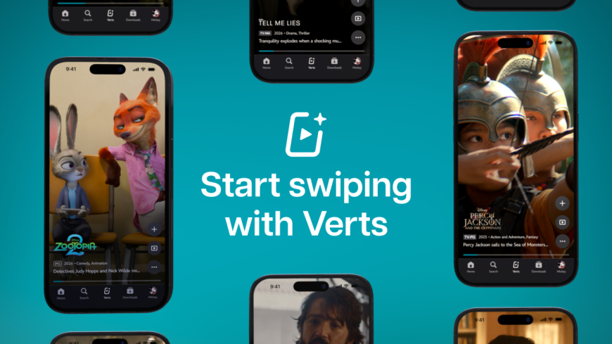 Disney+ launches ‘Verts,’ a TikTok-style short-form video feed