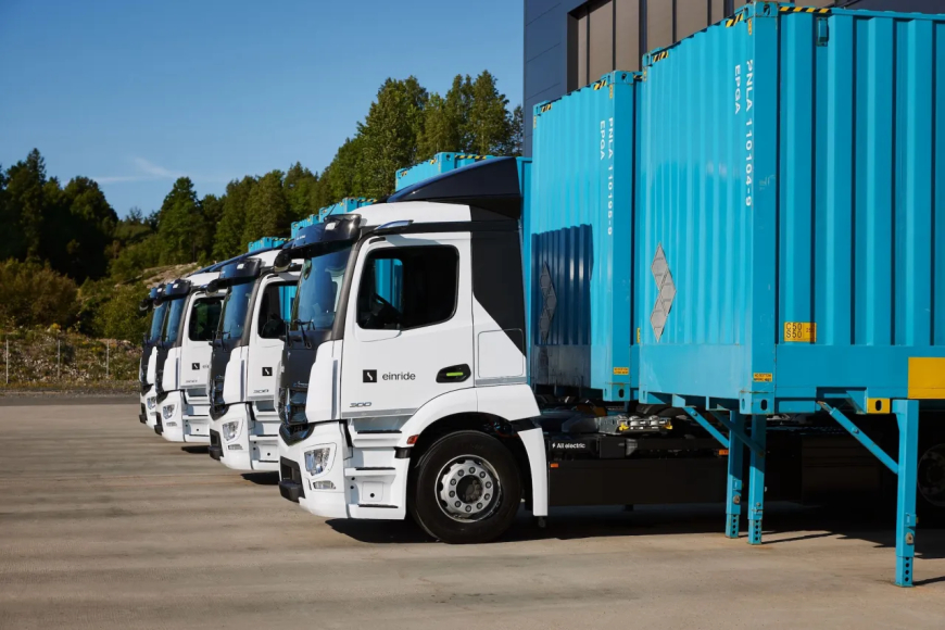 Amazon partners with Einride to deploy electric heavy trucks