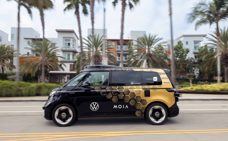 Volkswagen tests self-driving microbuses in Los Angeles before Uber launch