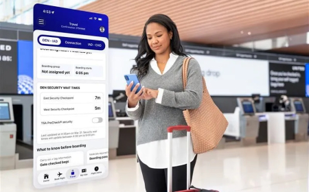 United Airlines app adds TSA wait time feature at select airports