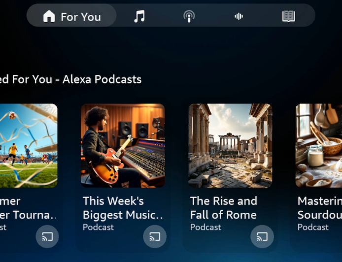 Amazon unveils Alexa+ feature that creates personalized podcast episodes