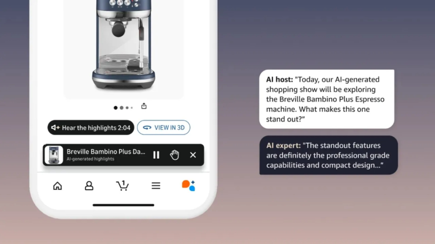 Amazon introduces AI-driven audio Q&A feature on product pages