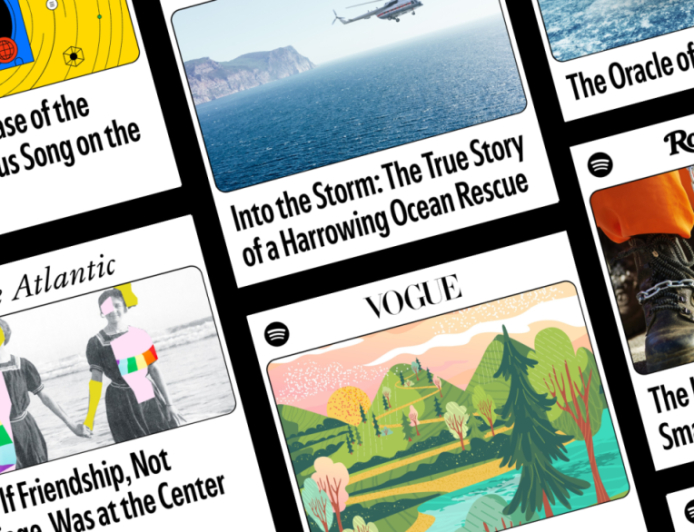 Spotify Expands Audio Content With Narrated Magazine Stories