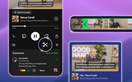 Spotify Introduces Podcast Clips to Save and Share Favorite Moments