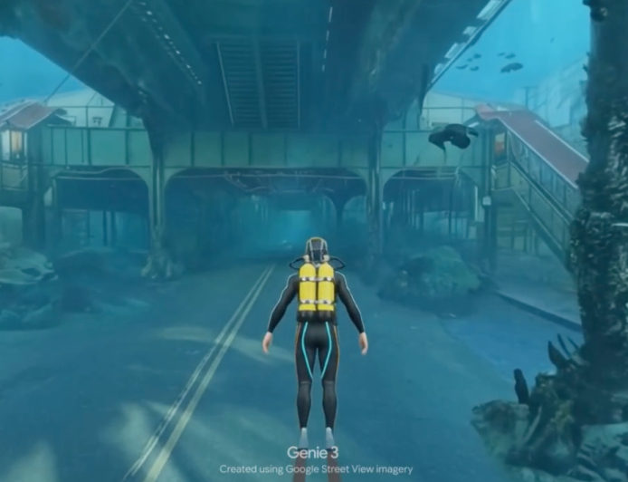 Google’s Genie AI model can now recreate real-world streets using Street View data
