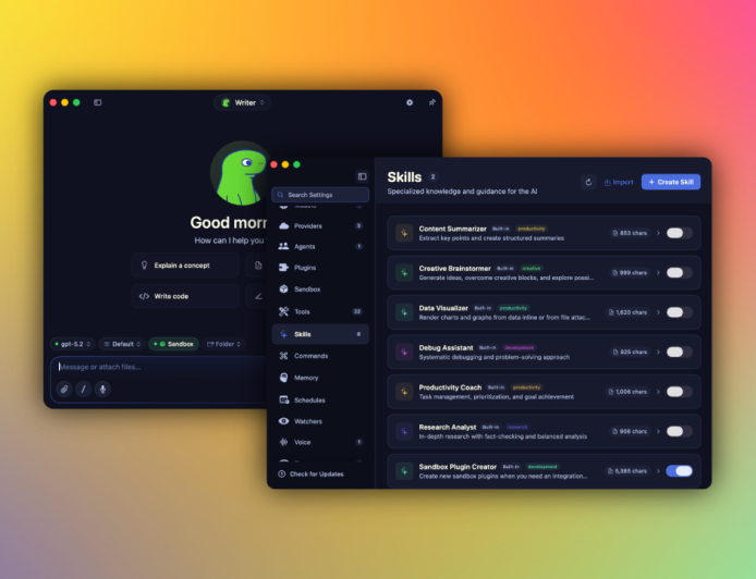 Osaurus enables local and cloud AI models on Mac devices