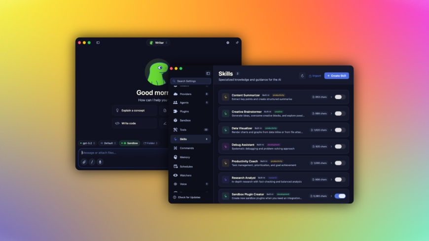 Osaurus enables local and cloud AI models on Mac devices