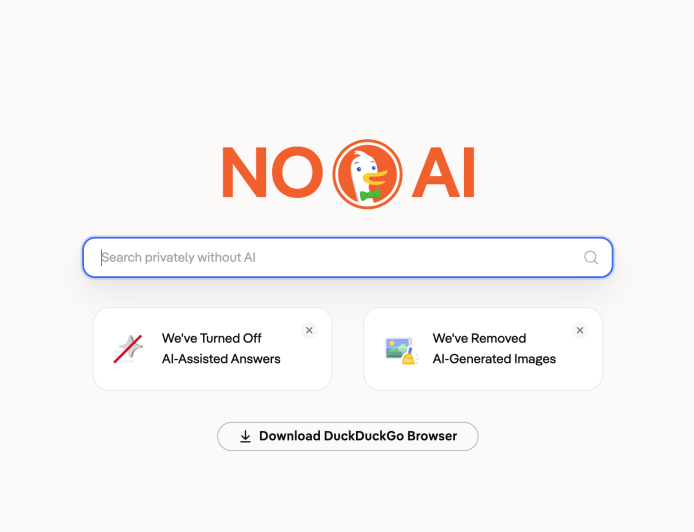 DuckDuckGo Expands Access to Its AI-Free Search Experience as User Traffic Surges